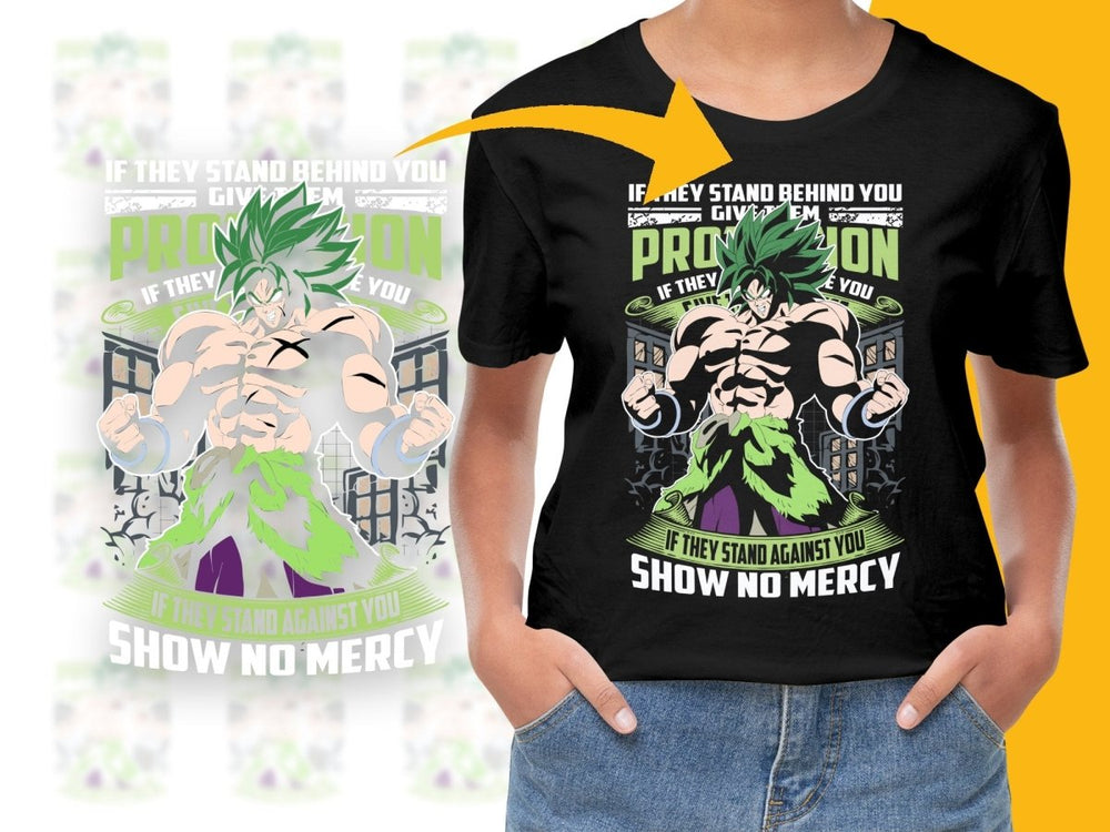 Promotion King Against You Super Broly PNG File - Teepew
