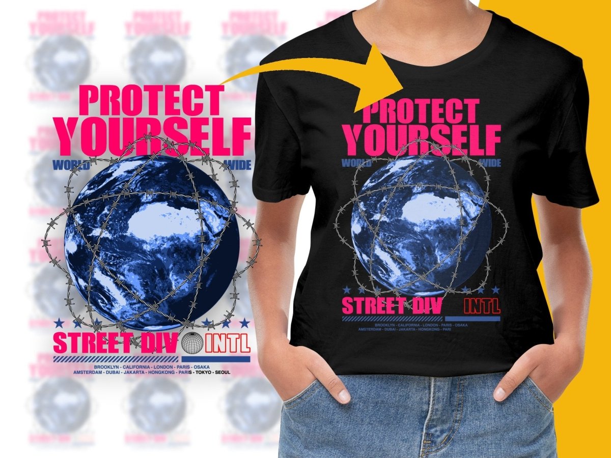 Protect Yourself Worldwide Street Div Intl PNG File - Teepew