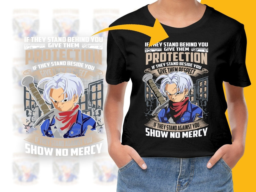 Protection and Respect Anime Character PNG File - Teepew