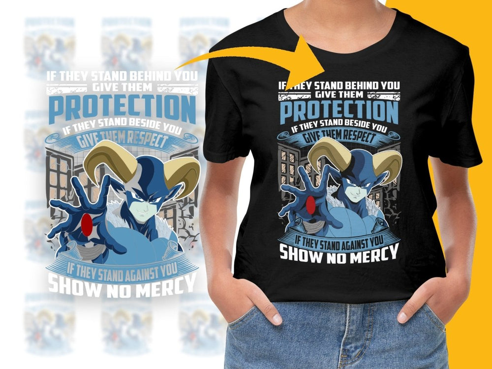 Protection Anime Character on Stylish PNG File - Teepew