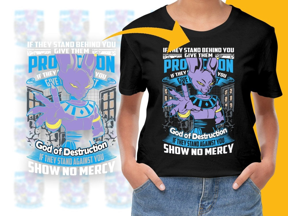 Protection Give Request God Of Destruction PNG File - Teepew