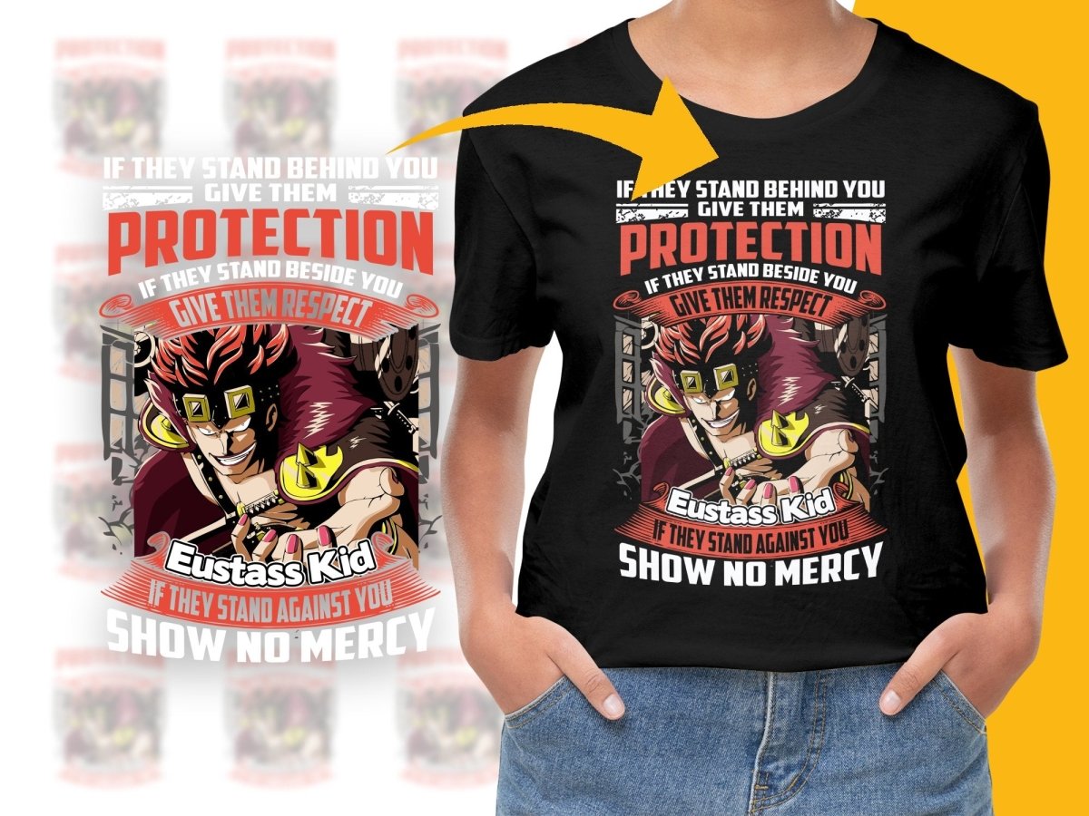 Protection Give Them Respect Eustass Kid PNG File - Teepew
