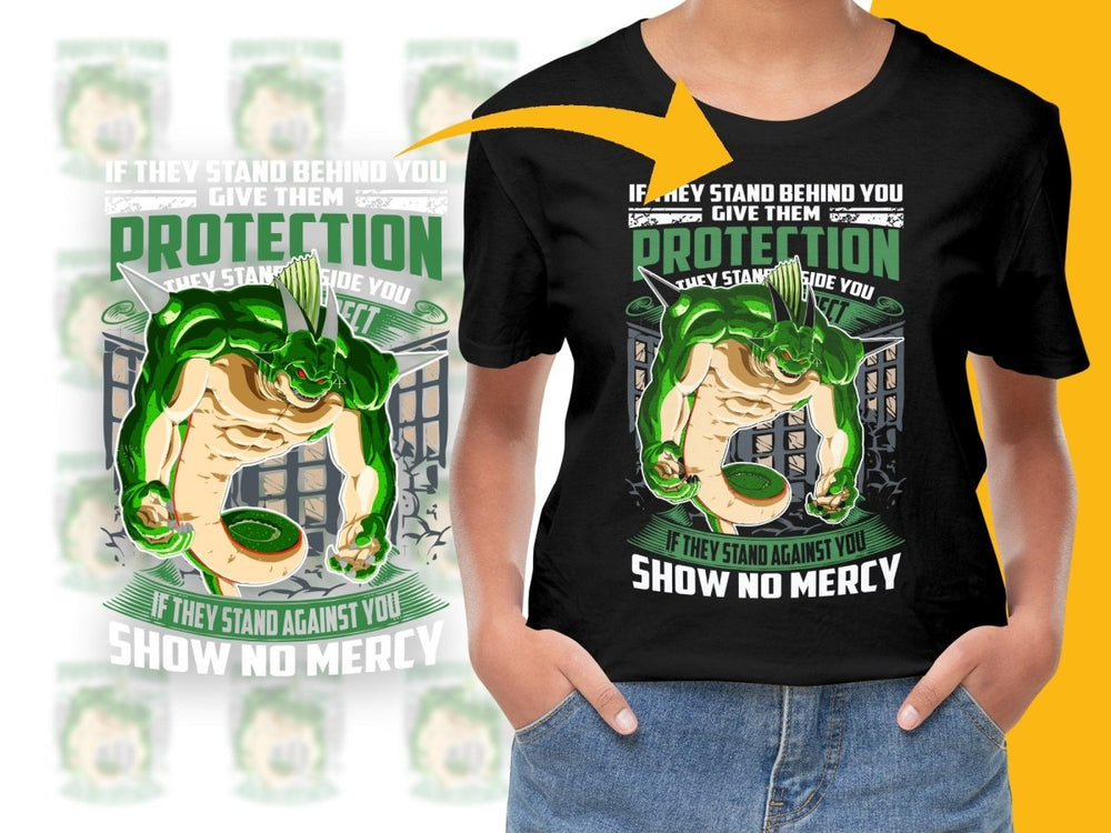 Protection If They Stand Against You Anime Character PNG File - Teepew