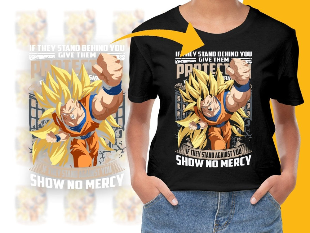 Protection If They Stand Against You Anime PNG File - Teepew