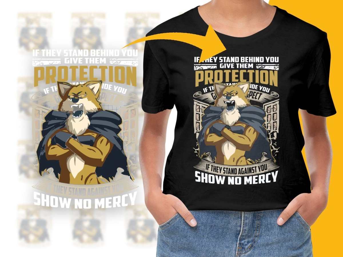 Protection Leader Fox Anime Character PNG File - Teepew