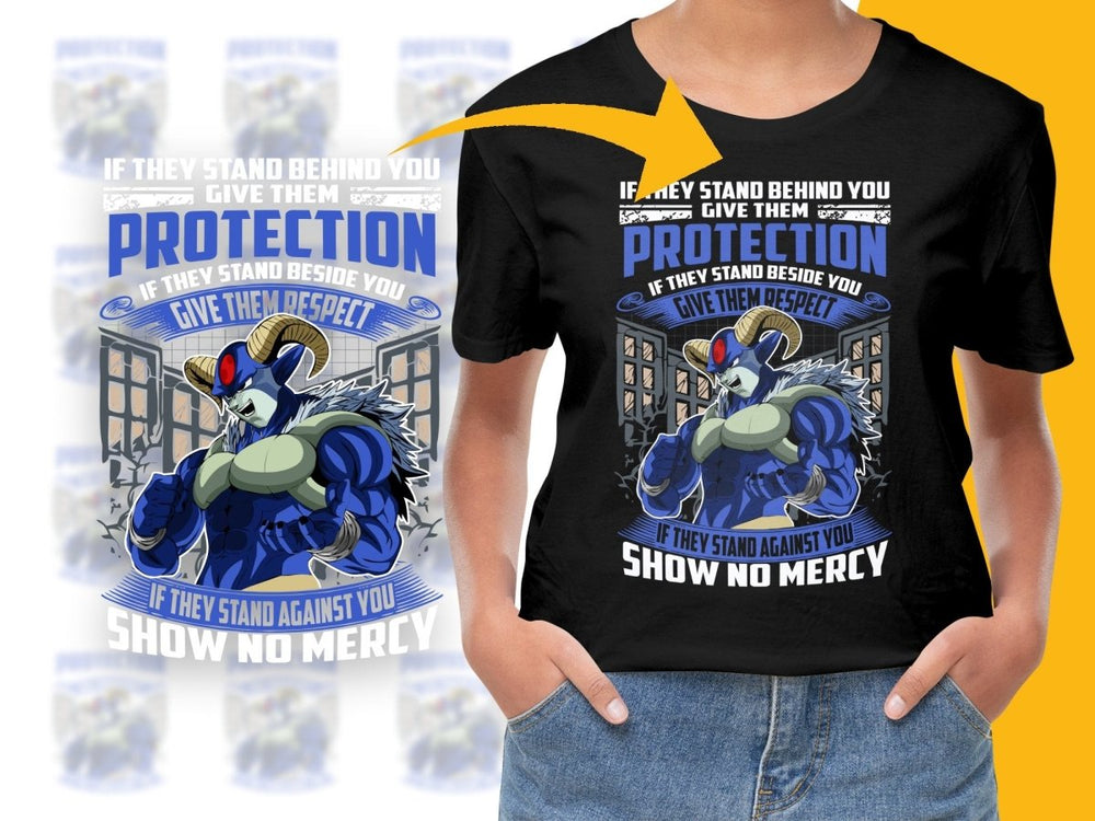 Protection Look Anime Character Moro Standing PNG File - Teepew
