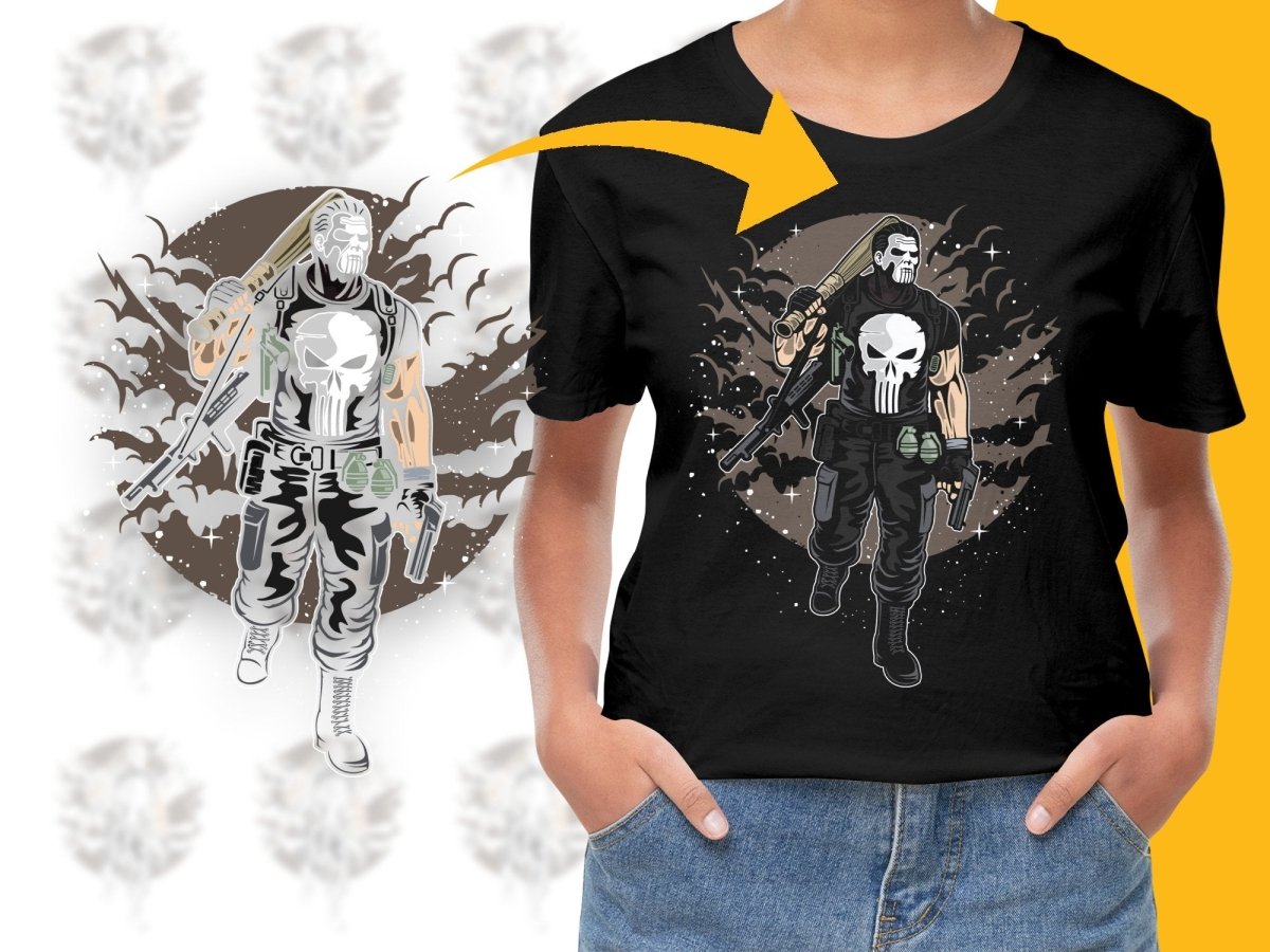 Punisher Popculture PNG File - Teepew