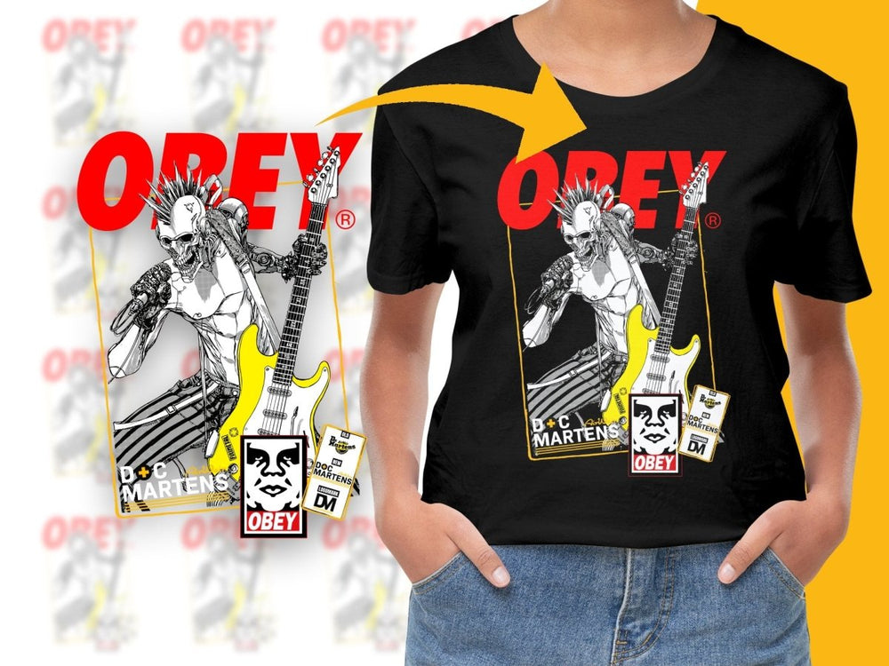 Punk Rock Skeleton with Guitar Graphic PNG File - Teepew