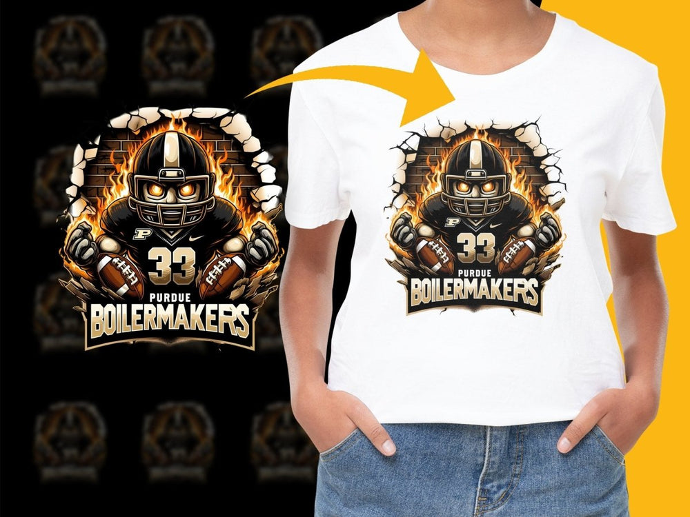 Purdue Boilermakers Intense Graphic PNG Fileproduct - Teepew