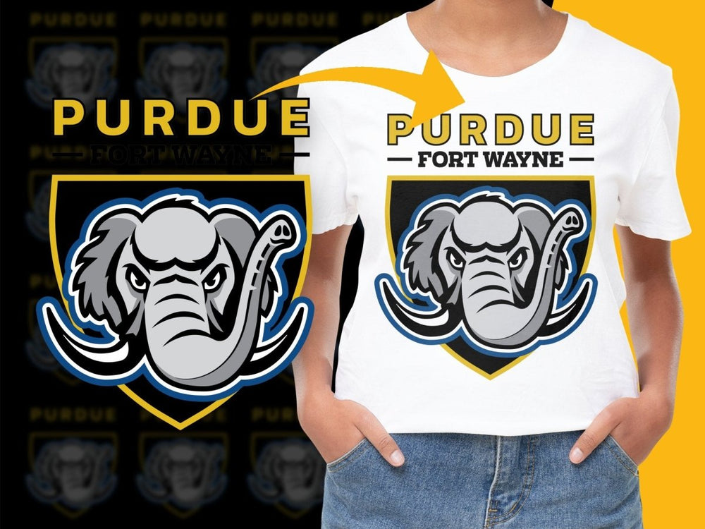 Purdue Fort Wayne Mastodons College Football PNG File - Teepew