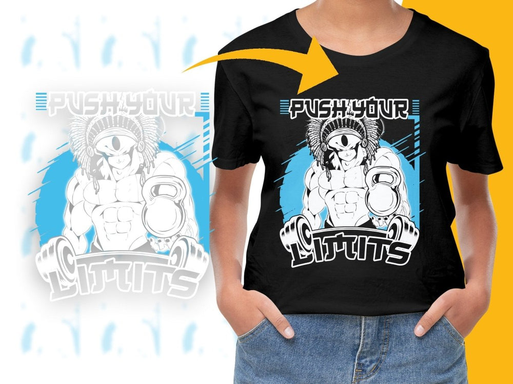 Push Your Limits Anime PNG File - Teepew