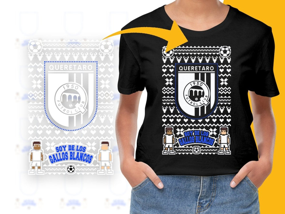 Queretaro Soy De Los Gallos Blancos Christmas PNG File - Teepew
