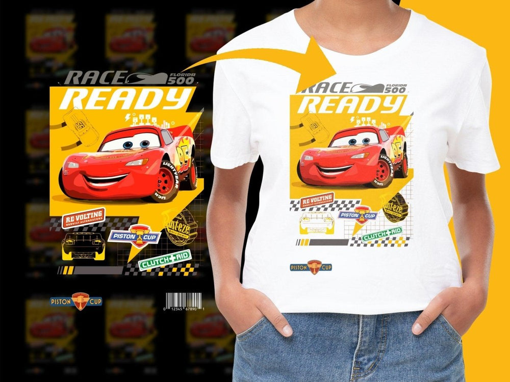 Race Ready Car Theme Design Graphic Print PNG File - Teepew