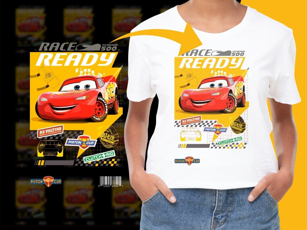 Race Ready Car Theme Design Graphic Print PNG File - Teepew