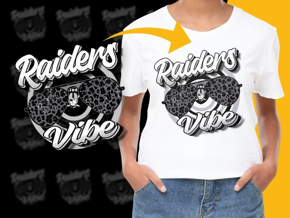 Raiders Vibe Sunglasses Design Men's PNG File - Teepew