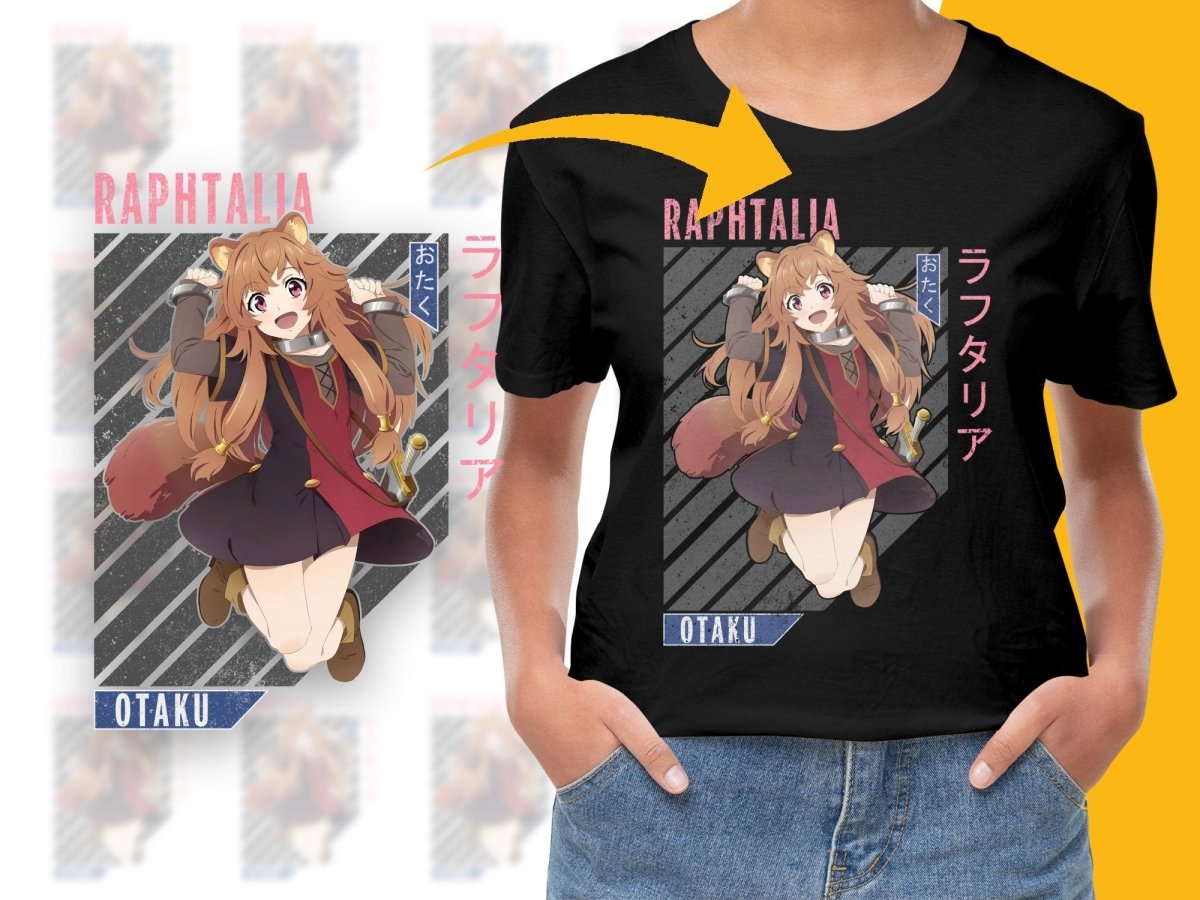 Raphtalia Jumping in Excitement PNG File - Teepew