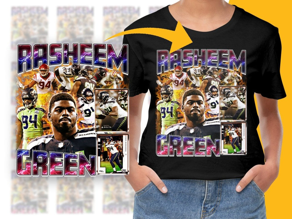 Rasheem Green Football Bootleg PNG File - Teepew