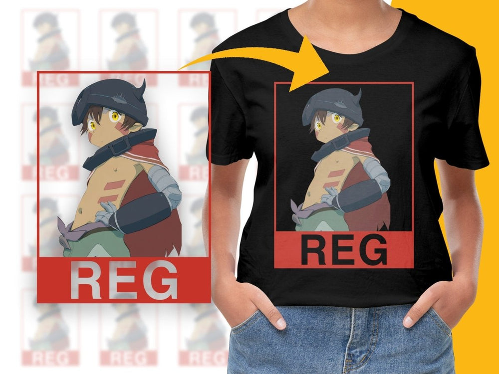Reg from Made in Abyss Anime Character PNG Digital - Teepew