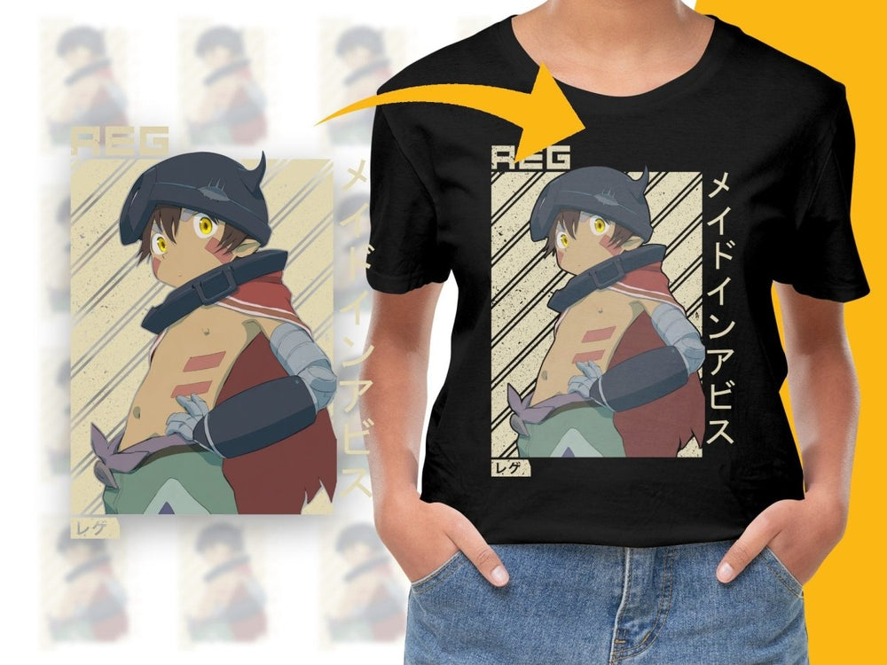 Reg from Made in Abyss Anime Character PNG Digital - Teepew