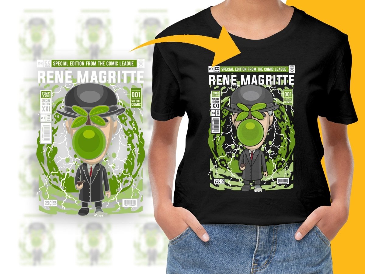 Rene Magritte Popculture PNG File - Teepew