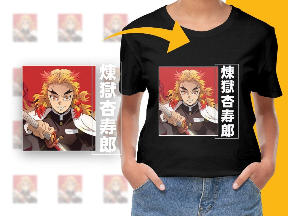 Rengoku Kyojuro Anime Art Digital Download - Teepew