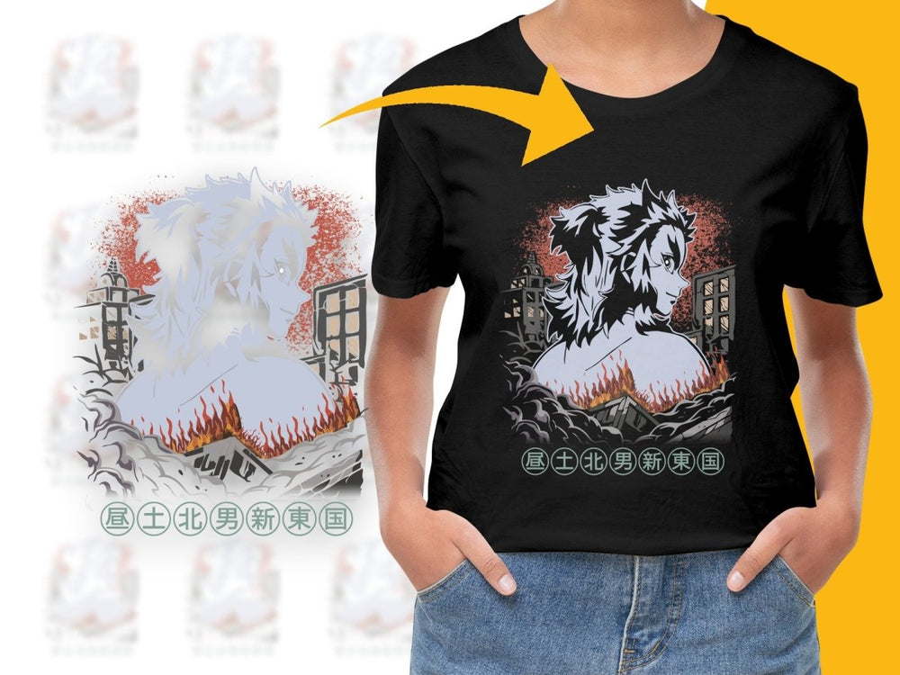 Rengoku Unique Anime Art Design Cool PNG File - Teepew