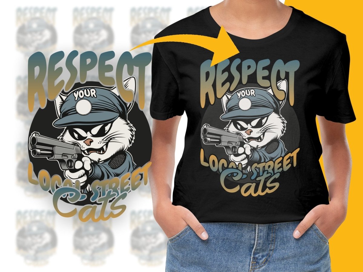 Respect Your Local Street Cats PNG File - Teepew