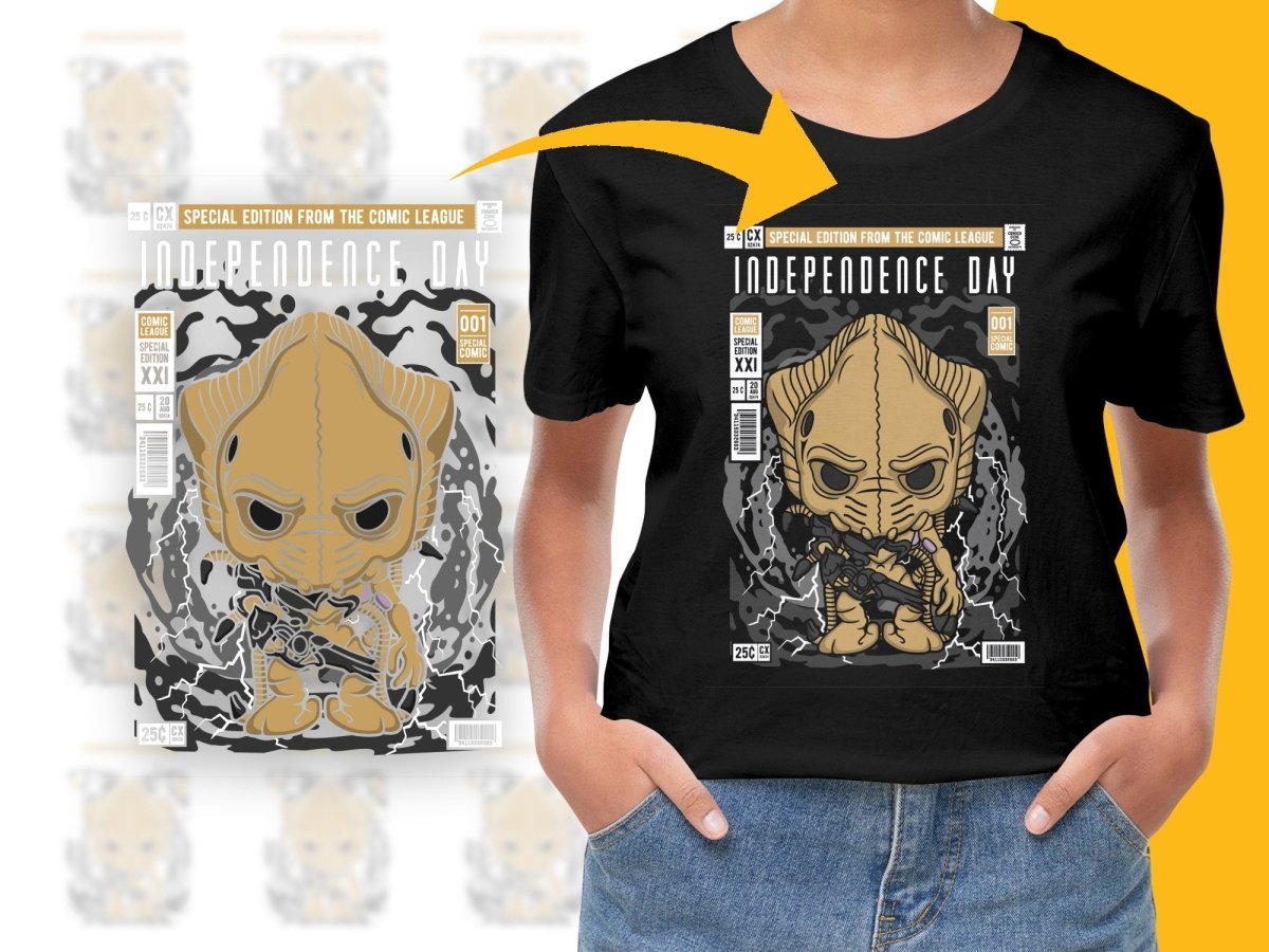 Resurgence Alien Independence Day Popculture PNG File - Teepew