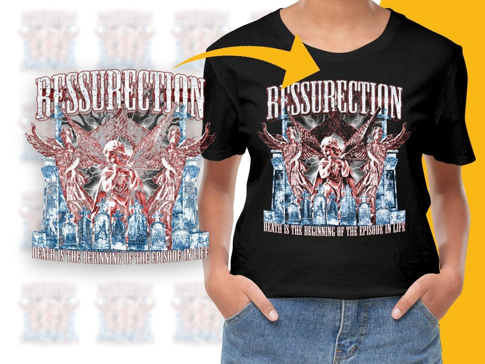Resurrection Death Episode in Life Graphic PNG File - Teepew