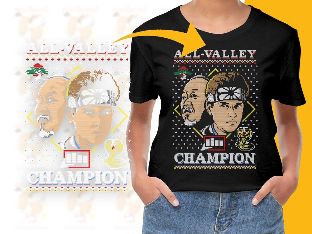 Retro All Valley Champion Christmas PNG File - Teepew