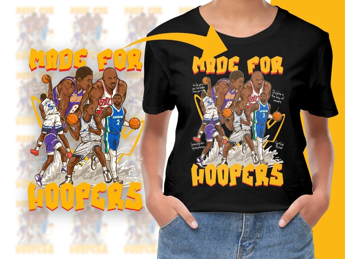 Retro Basketball Legends Hoopers Graphic PNG File - Teepew