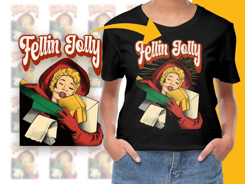 Retro Christmas Feelings PNG File for Nostalgic Holiday Fun - Teepew