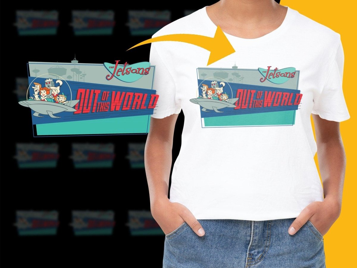 Retro Jetsons Out of This World Cartoon Art PNG File - Teepew