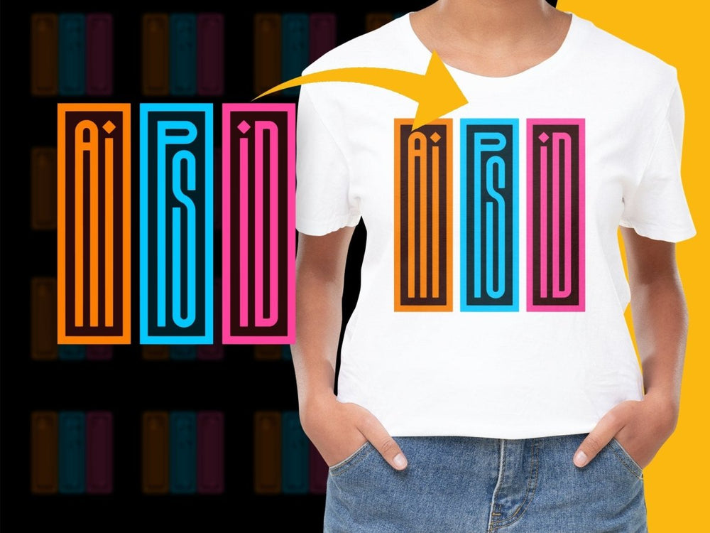 Retro Logo Design Ai PS ID PNG File - Teepew
