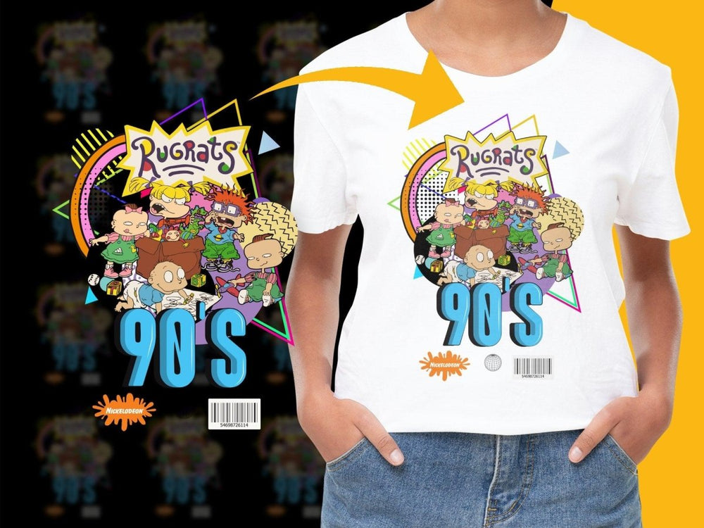 Retro Rugrats 90s Cartoon Graphic Design PNG File - Teepew