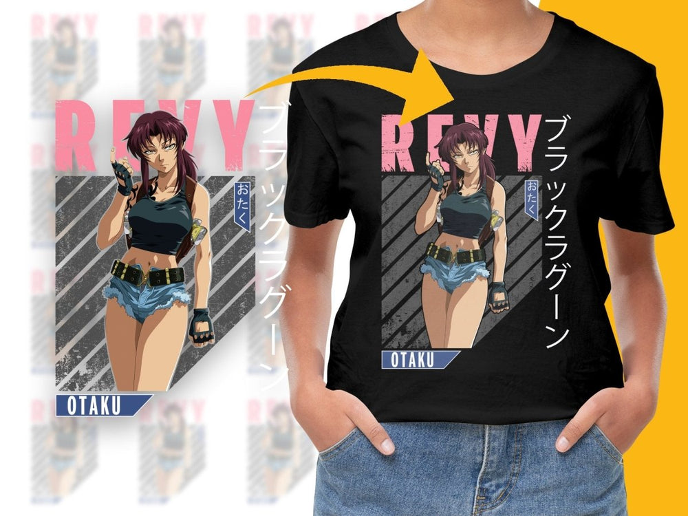 Revy Digital Character PNG File - Teepew