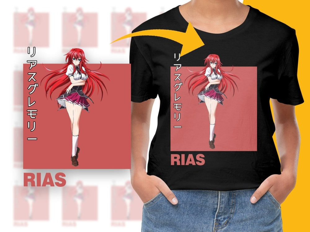 Rias Gremory Anime Character PNG Digital Download - Teepew