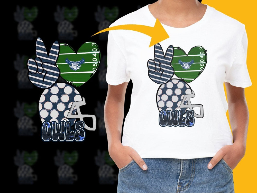 Rice Owls NCAA College PNG File - Teepew
