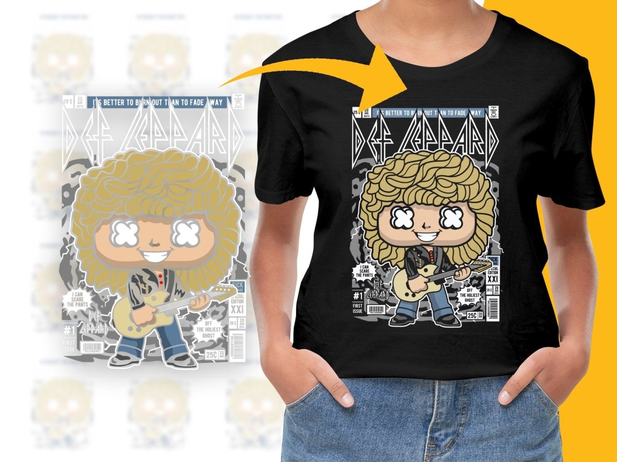 Rick Savage Deff Lepard Popculture PNG File - Teepew