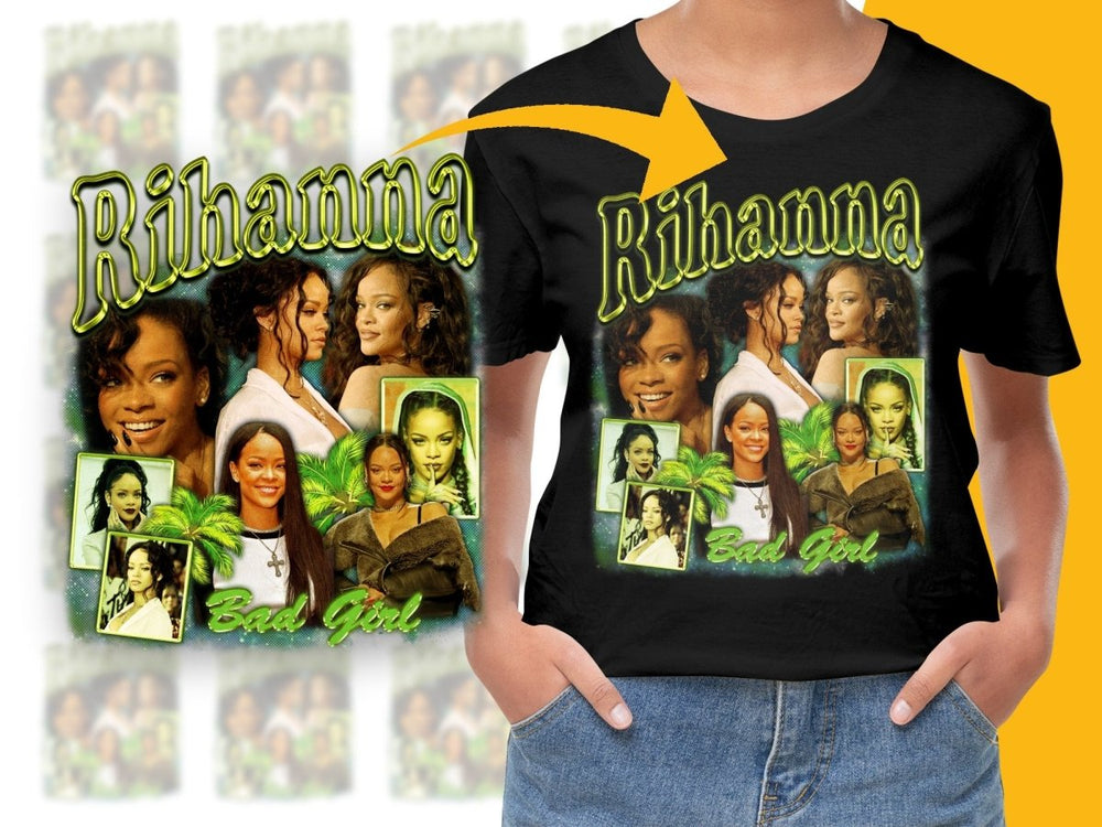 Rihanna Bad Girl Bootleg PNG File - Teepew