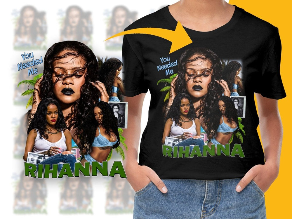 Rihanna Bold You Needed Me PNG File - Teepew