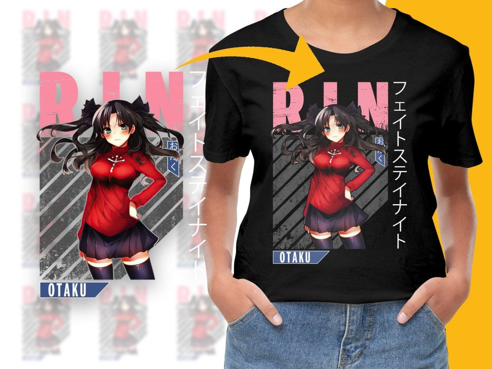 Rin Anime Otaku Character PNG File - Teepew