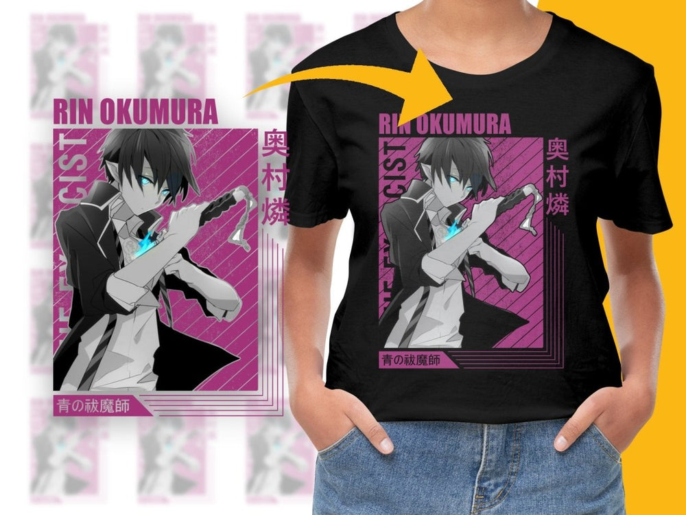 Rin Okumura Anime Character PNG Digital Download - Teepew