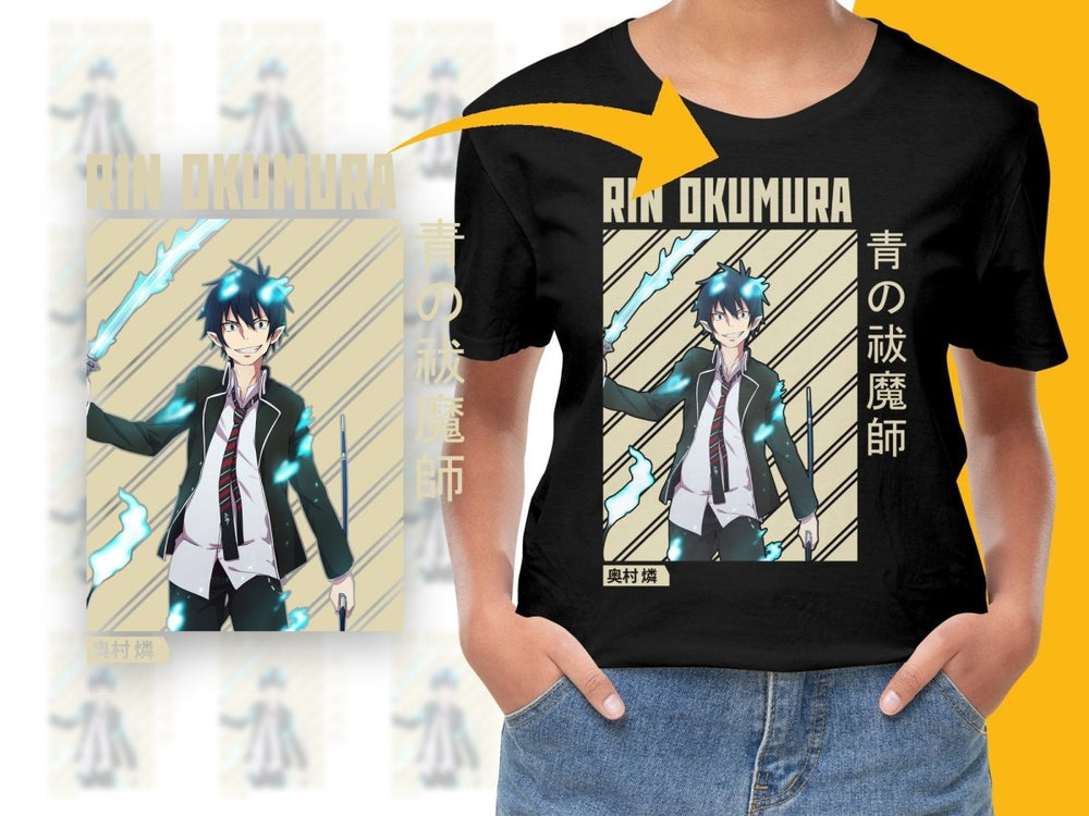 Rin Okumura Anime Character PNG Digital Download - Teepew