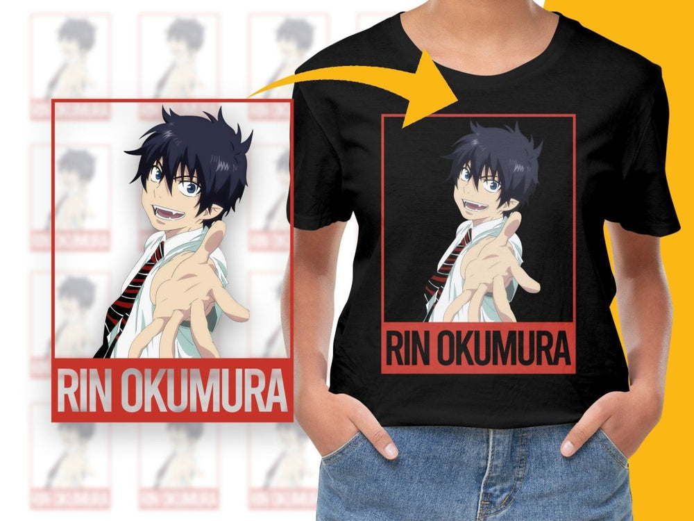 Rin Okumura Anime Character PNG File - Teepew