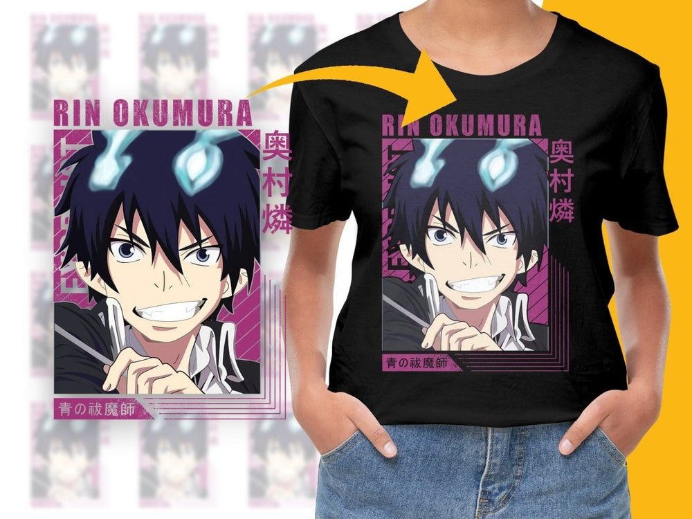 Rin Okumura PNG Digital Download Anime Character Digital - Teepew