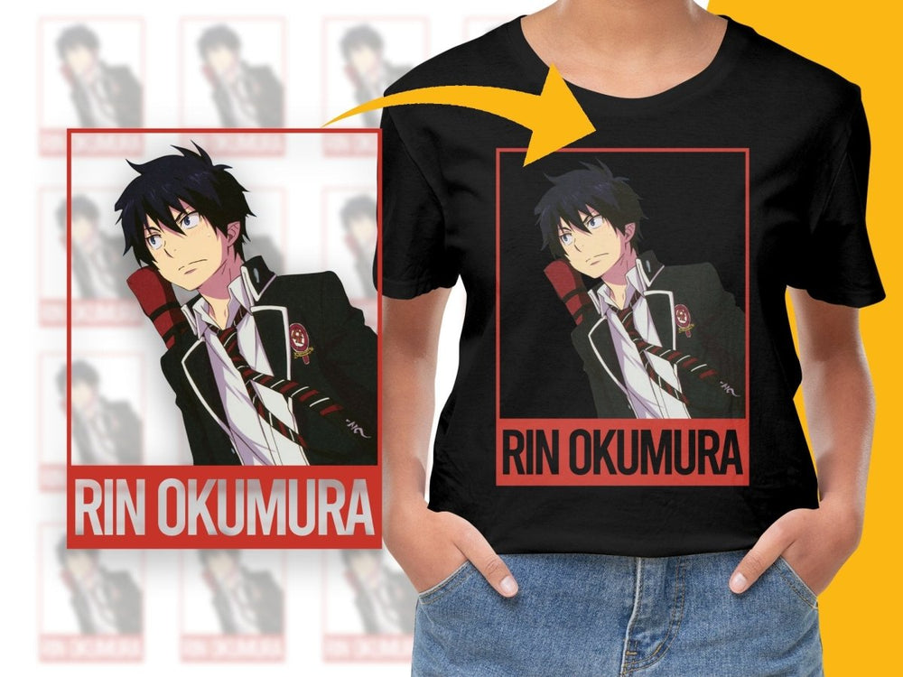 Rin Okumura PNG File Anime Art Print Digital - Teepew