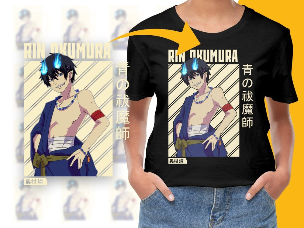Rin Okumura PNG File Anime Character Digital - Teepew