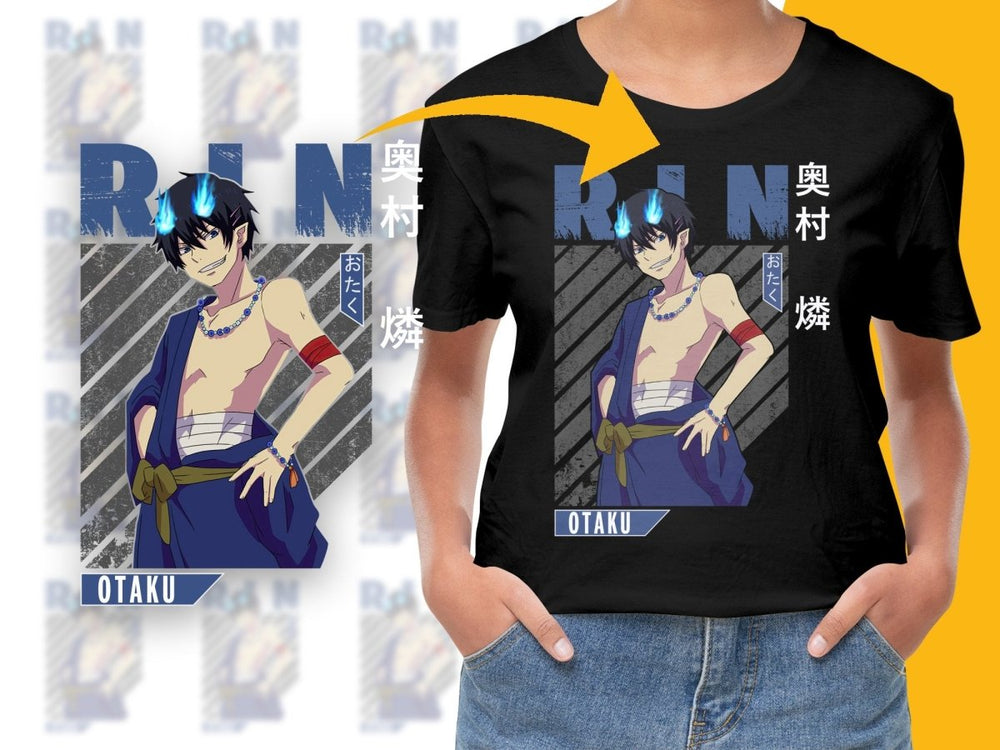 Rin Otaku Anime Character Art PNG Digital Download - Teepew