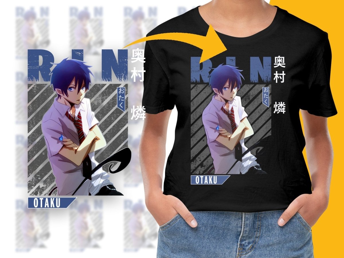 Rin Otaku Anime Character PNG File - Teepew